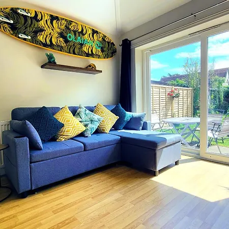 Quirky Surf Spot By Beach & Garden 4Xguest Pvt Entrance Bournemouth Exterior foto