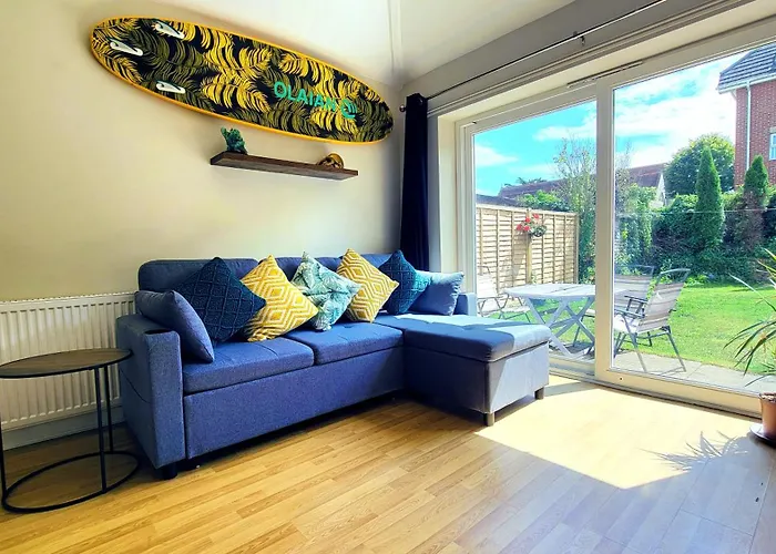 Quirky Surf Spot By Beach & Garden 4Xguest Pvt Entrance